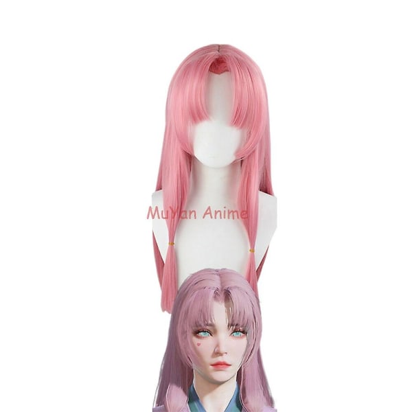 Hutao Bathsuit Game Naraka: Bladepoint Tsuchimikado Kurumi Cosplay-asu Hu Tao Uimapuku Halloween-juhlapuku mittatilaustyönä Pink XL