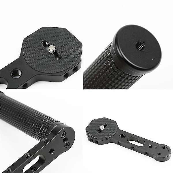 L-kiinnikejalusta kahva 1/4'' 3/8'' kierteellä Gimbal-lisävarusteet yhteensopiva Zhi Yun/feiyu/ruying S -vakaimen kanssa