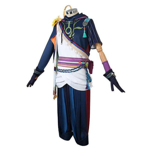 Game Genshin Impact Tighnari Cosplay Venti Cosplay Kostym Outfit Anime Cosplay Halloween Kostymer Dam Venti Costume Full Set Uniform Costume S