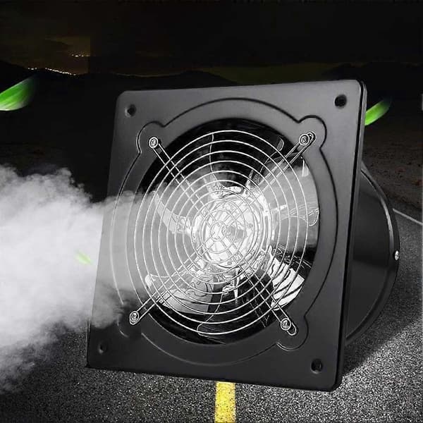 Lavtstøjende udsugningsventilator til hjemmet