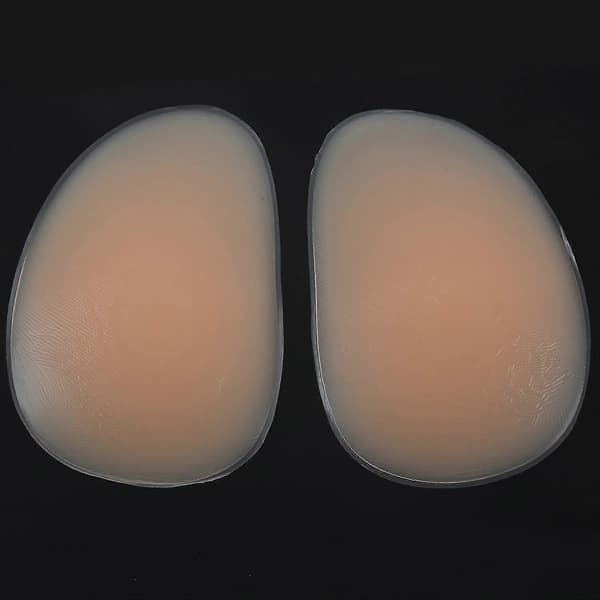 Sexy Beige Silikon Hoftepads - Butt Enhancer Booster til Kvinder