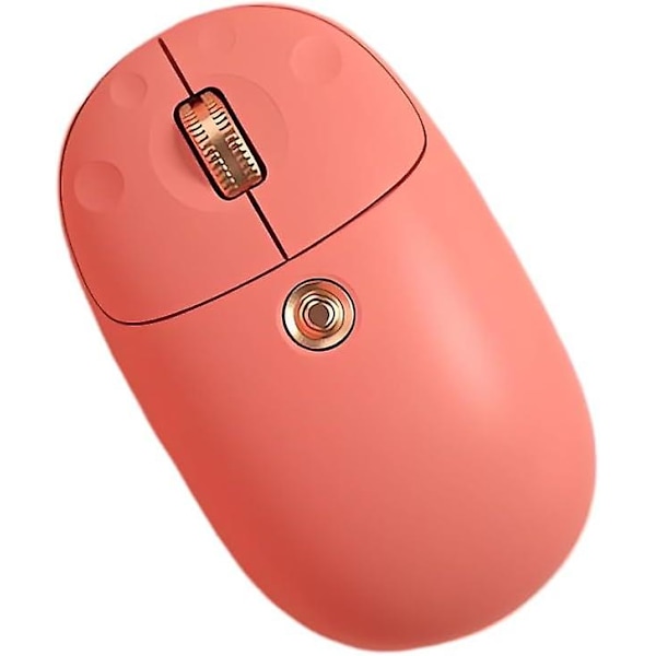 Søt Kattepote Trådløs Mus Dual-Mode 2.4Ghz/Bluetooth 5.0 Stille Ergonomisk Optisk Mus 3-Nivå DPI USB-C Hurtiglading Lett Kawaii for Jenter/Ki
