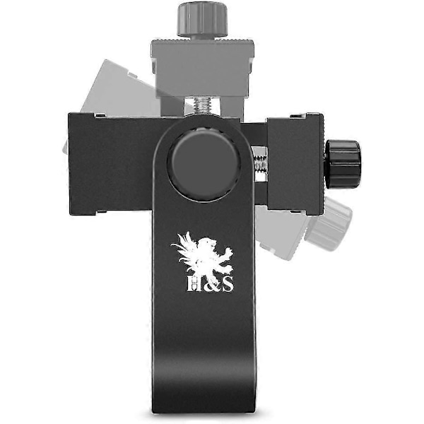 Zk- iPhone Stativ - Universellt Smartphone-stativ Med 360° Rotation För Telefoner - Telefonstativadapter Med Justerbart Clip - Telefontillbehör