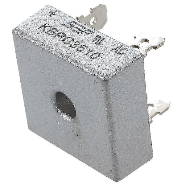 KBPC3510 35A 1000V Enkelfaset Kvadratisk Diode PCB Bro Likretter