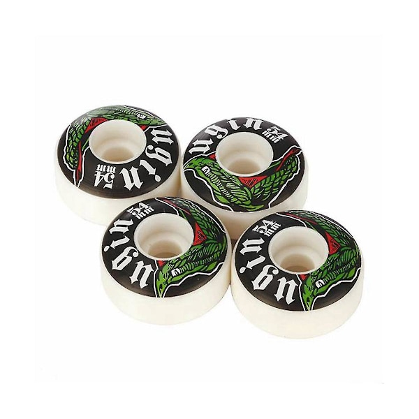 4 Pak Skateboard Hjul 52 X 32mm Hjul Høj Modstandsdygtighed 100a Pu Double Rocker Skateboard Hjul