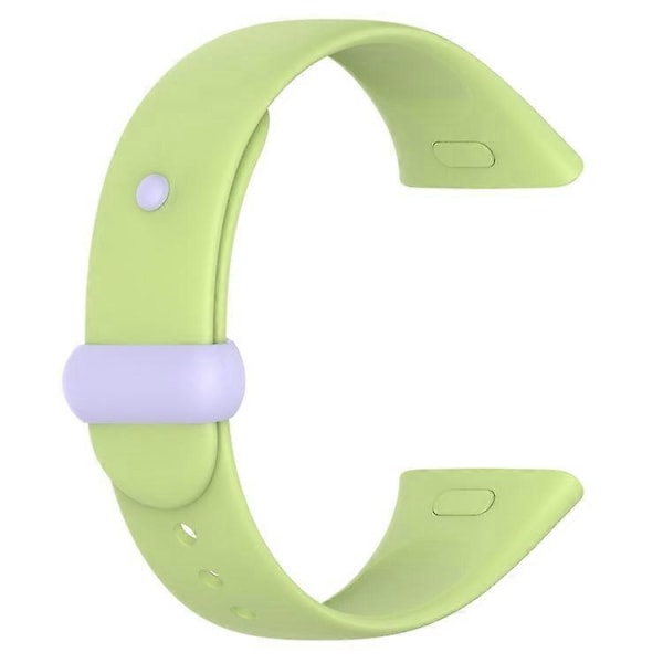 Urrem Kompatibel til Xiaomi Redmi Watch 3 Blød Silikonerem med Knapspænde Purple