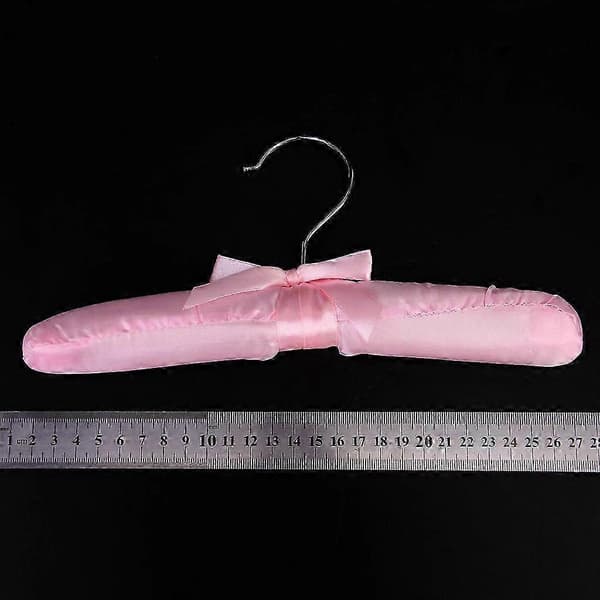 5 x Satengpolstrede Kleshengere for Barn (Rosa) Utgave 2
