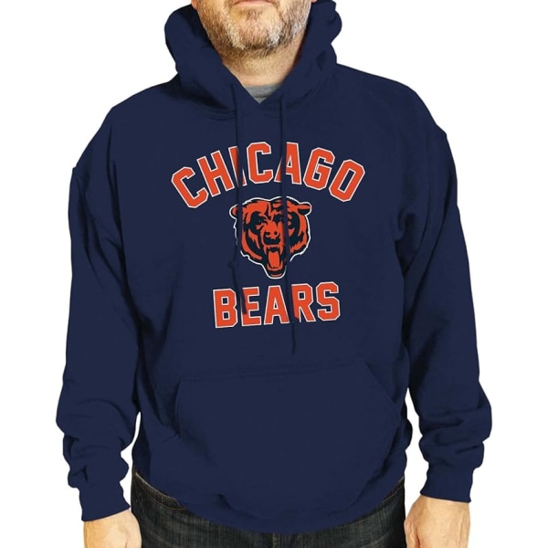 Team Fan Apparel NFL Adult Game Day -huppari - polyesterivillapuuvillasekoitus - Pidä lämpimänä ja edustaa joukkueesi tyyliä style 12 2XL