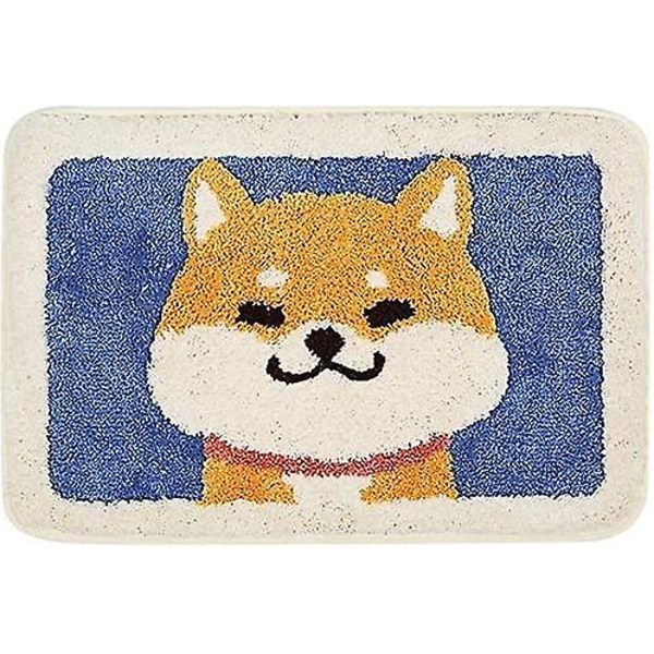 Tflycqbath Mat söpö suihkumatto, ylellinen Shaggy erittäin imukykyinen ja liukastumista estävä, konepestävä, sopii kylpyammeeseen, suihkuun ja kylpyhuoneeseen, Lovely Rabbit, 18"