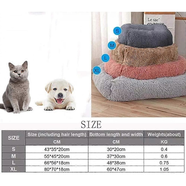 Seng Xs Størrelse Varm Vinter Firkantet Super Blød Sovende Hundeseng Lang Plys Vaskbar Katte Måtte Kurv Hvalpehus 1 Stk Regnbuefarver