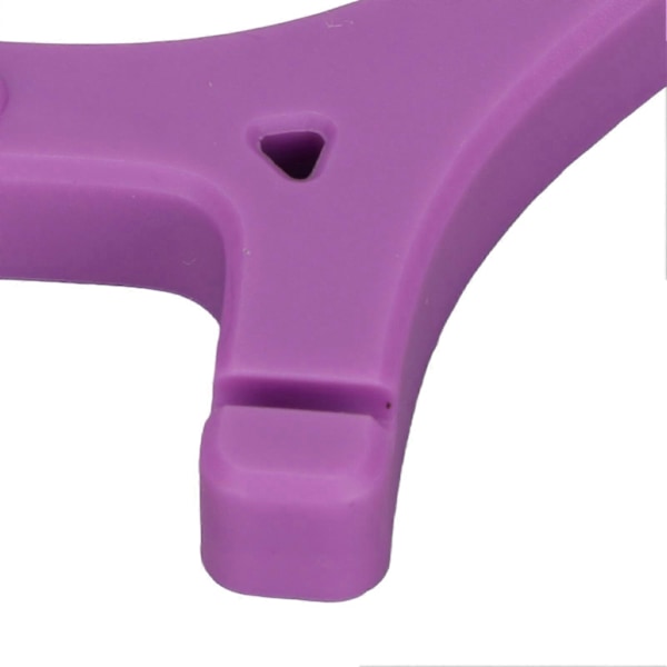 Ortodontiska Bite Chewies Y-formade Förhindrar Ansiktsförvrängning Säker Livsmedelsgodkänd Gummi Dental Aligner Chewies Lila Druvsmak