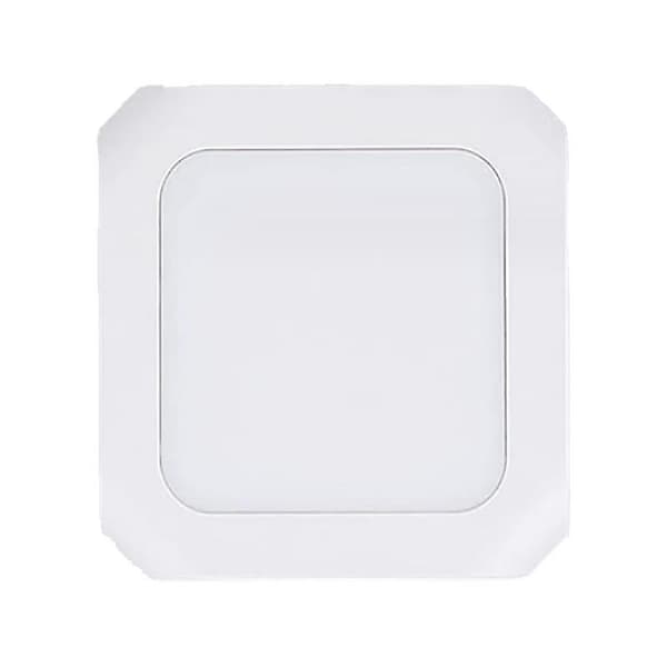 Natlampe - 1 stk, 5,5*6,5 cm, ABS-materiale, hvid