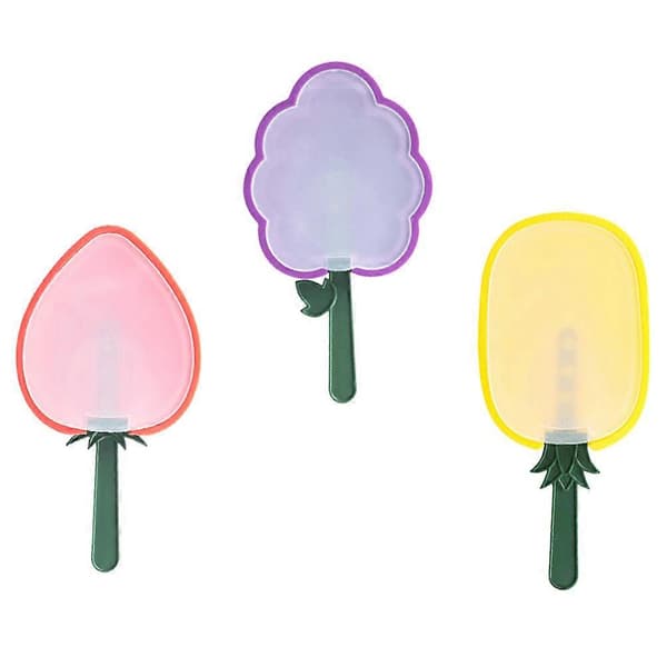 Fruktformar Popsicle Maker Hemmabruk Blandade Färger 3st