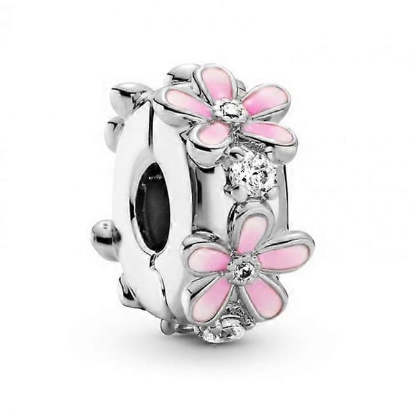 Herr Dam Sterling Silver Rosa Daisy Clip Charm