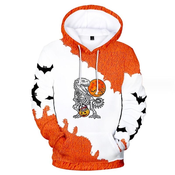 Lättviktshuvtröjor för män och vinterhuvtröja för män Långärmad tröja för män Halloween-huvtröjor för män style 6 XS