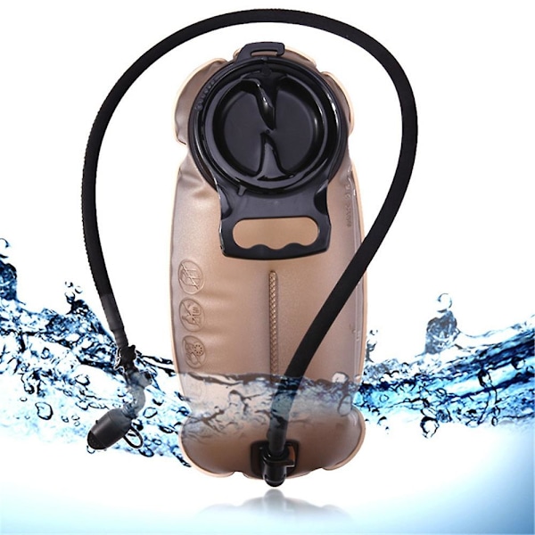 Tpu Avtagbar dricksslang Vattenpåse Stor kapacitet Utomhusdrickspåse Bergsklättring Running Reservoarpåse 2l/2,5l/3l 3L