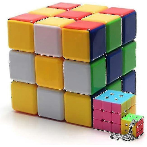 Giant 3x3 Speed Cube, Stor 3x3 Cube Puslespil (7 Tommer)