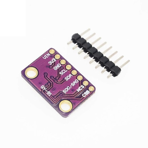 10DOF Accelerationsgyroskop Kompass Nio Axlar Sensor GY-91 Sensormodul-Yvan