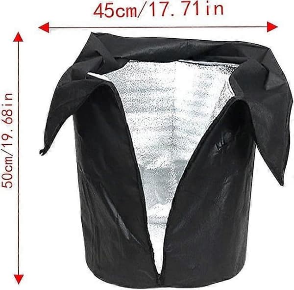 Termisk pottebeskyttelse til planter, 45 x 50 cm vinterbeskyttelsesovertræk til planter, vinterbeskyttelse til potteplanter, frostbeskyttelse til planter, plantebeskyttelse 2pcs