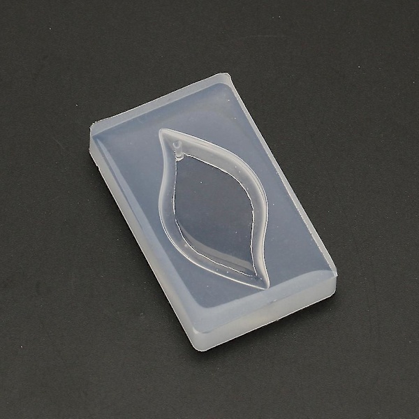 Edelsten Silikonform Bladform Anheng Resin Form For Øredobber Laging-fg