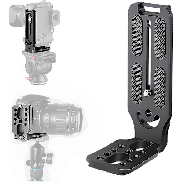 DSLR Kamera L-Fäste Vertikal Horisontell Växling Stativ Snabbkopplingsplatta För Canon Nikon Sony Dji Osmo Ronin Zhiyun Stabilisator