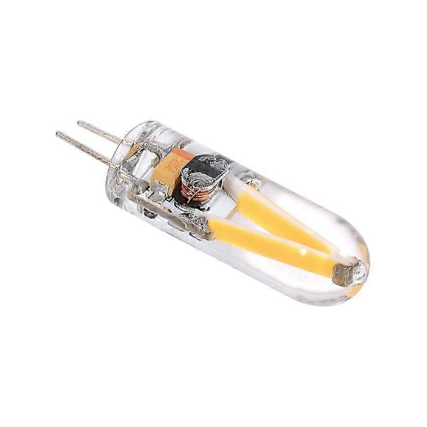 5 stk./parti Varmhvit Høydepunkt AC/DC 12V 1.5W G4 LED Pære Lampe Perler Erstatning