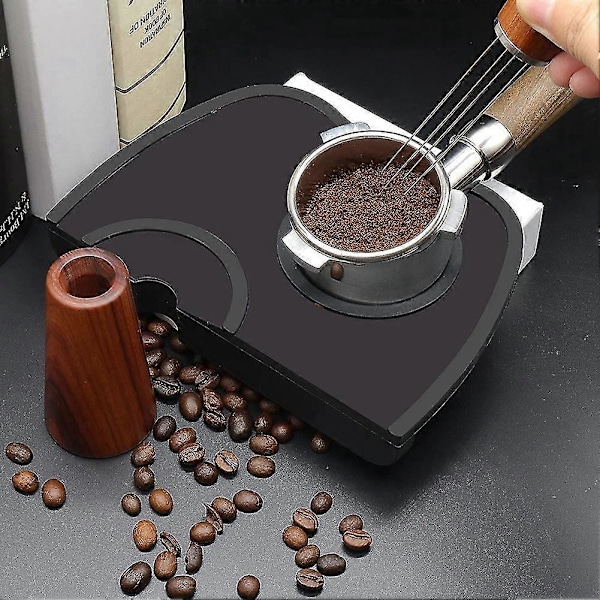 Espresso-kahvisekoitin, kahvijauheen sekoitustyökalu, yhteensopiva espresson jakeluun, 58 mm:n espressoannostelusuppilon kanssa, tyyppi-2-haoyi