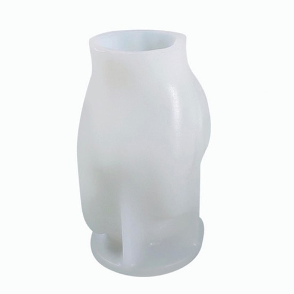 Lys Silikoneform DIY Kreativ Gestus Aromaterapi Lys Gipsform Q