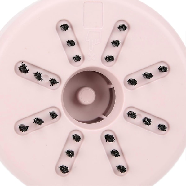 Støvsuger for skrivebord USB-lading Mini Håndholdt Bærbar Hjemmebord Støvsuger Rosa