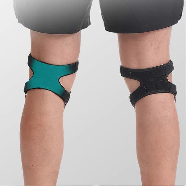 Patellar-sene støtte stropp Lett Patella knestropp for trening Green