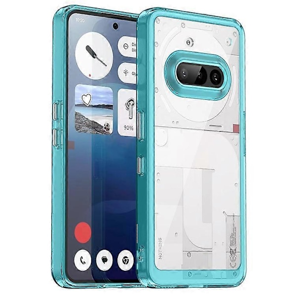 Kompatibelt Skal för Nothing Phone (3a) TPU + Akryl Skyddande Transparent Mobilskal Transparent
