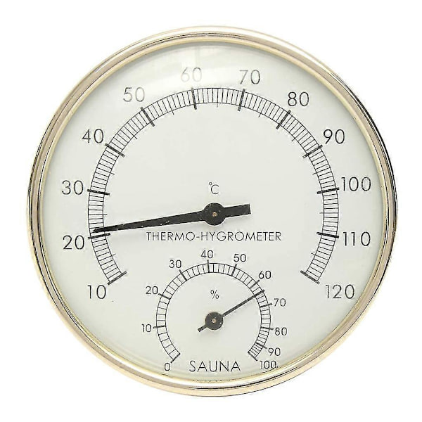 Sauna Termometer Hygrometer 2-i-1 Sauna Termo-hygrometer Sauna Tilbehør