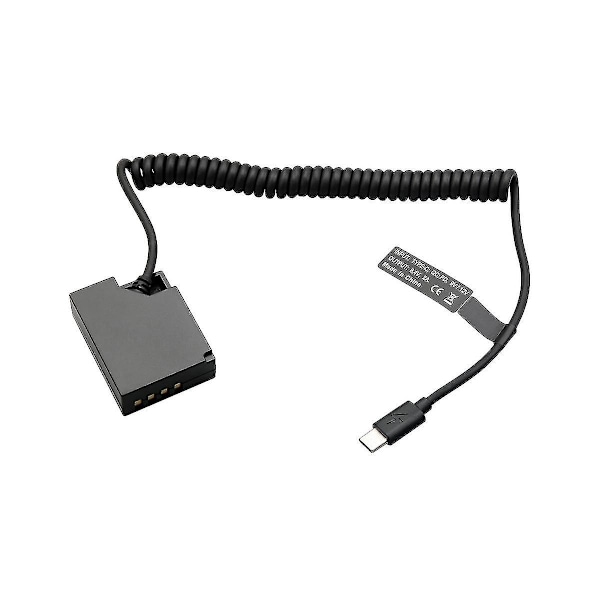 Np W126 Dummy Coupler Batteri Type-c Fjærkabel For X-s10 Xt1 Xt30 Xt100 Xt200 Hs50exr X100f Xa20 X-pro3