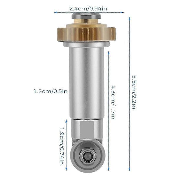 Rotationsklinge og drivhus kompatibel med Maker/Maker 3, Ideelt tilbehør til karton, folie Po