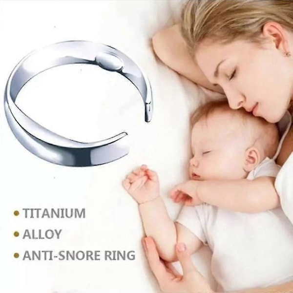 Anti-snorke ring finger tryk apnø søvnhjælp stop snorken søvnløshed