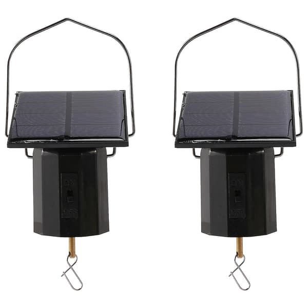 Solcellsdriven Hängande Displaymotor Roterande Liten Motor Solenergi Vindmotor Multipurpose Roterbar H