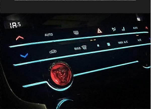 Nøglefri Bilmotor Start Stop Knap Dæksel Skal Til Jaguar XF XE XJ E-PACE F-PACE