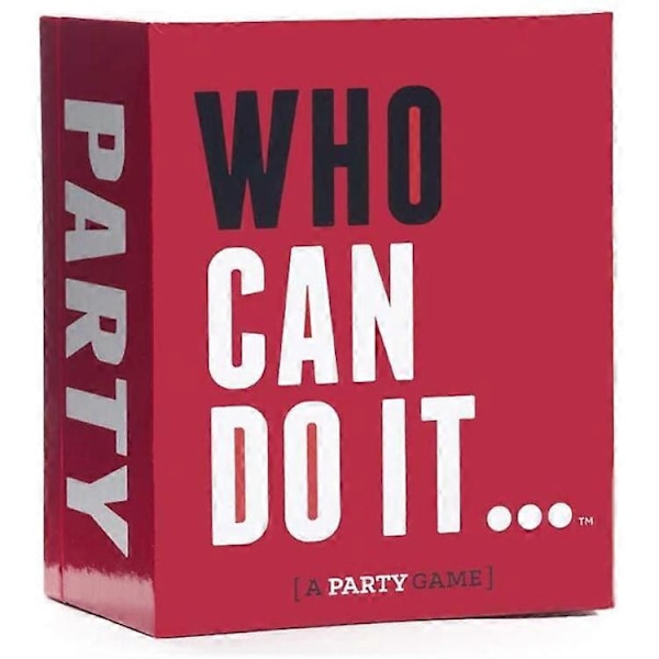 Who Can Do It - Kilpaile ystäviesi kanssa voittaaksesi nämä haasteet [Partypeli]