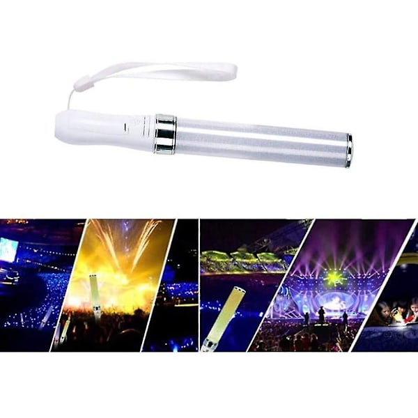 LED Glow Stick Party Blinkende Lys, 15 Fargeskiftende 2 Lysmoduser Y