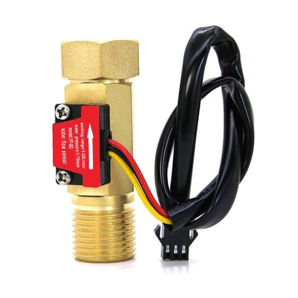 DC5-18V Flowafbryder Messing Solenoid til Ventil Indre/Ydre Diameter 15/20.7mm