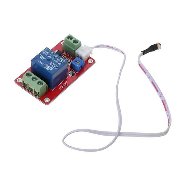 12V Bil Lyskontroll Bryter Lysdeteksjon Sensor Fotoresistor Relé Modul
