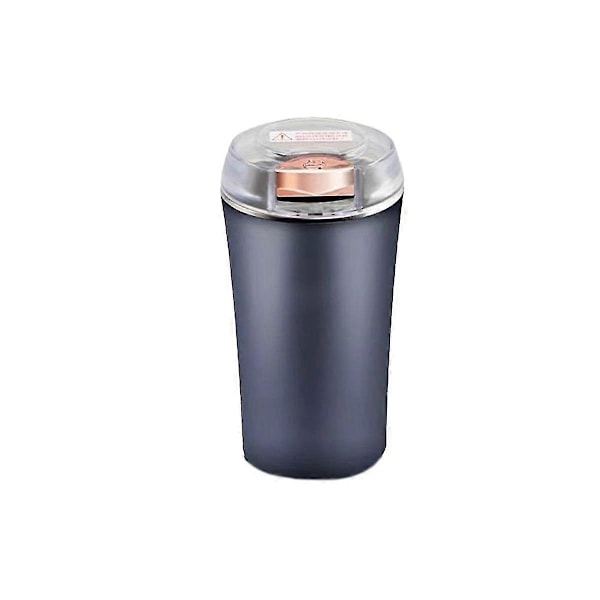 Bærbar Kværn Mini Rustfrit Stål Elektrisk Kaffebønnekværn Urte Salt Peber Krydderikværn E