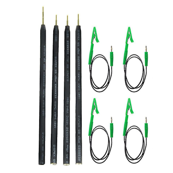 4 stk. pinner med tilkoblingskabel, erstatning, ny LED BDM-ramme, 4 prober med OBD2-programmering for ECU-kortoppgradering, modifisert programmeringsadapter