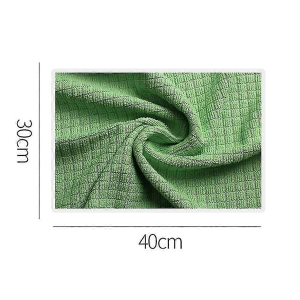 4 st Mikrofiber Teköksdukar Absorption - Luddfritt Mikrofiberdukar