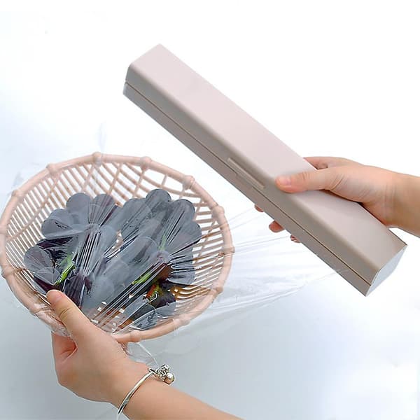 Tinn Aluminiumfolie Dispenser med Kutter Solid Matfolie Filmkutter