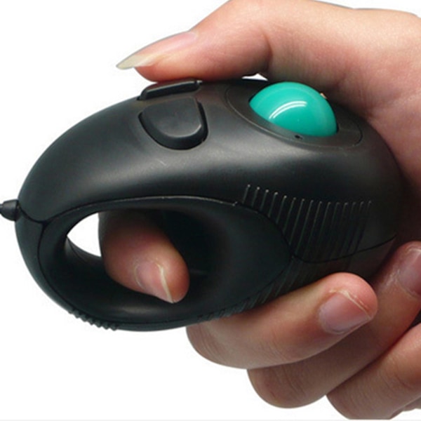 Usb Kablet Trackball Mus Bærbar Pc Laptop Finger Håndholdt Computer Mus