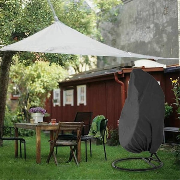 Trädgårdsmöbelskydd, Uteplatsstolskydd Gungstol Dammskydd, Skydd med dragkedja Skyddsfodral, Vattentäta Trädgårdsmöbelskydd Utomhus (