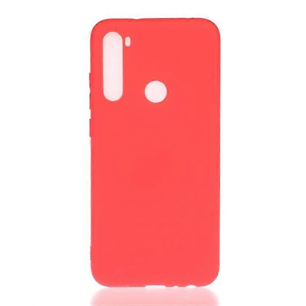 Pehmeä himmeä TPU-kotelo, yhteensopiva Xiaomi Redmi Note 8:lle Red