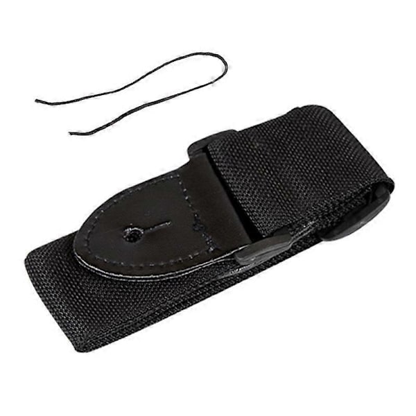 Nylon Guitarrem til Akustisk Elektrisk Bas Justerbar A5O1 Sort G8I5 A3Y4