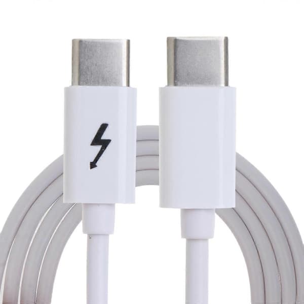 Type-C til Type-C OTG USB-kabel til bærbar tablet ledningstråd opladningsadapter 10W